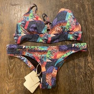 OndadeMar Multicolor Patterned Bikini